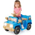 thumbnail image 1 of OLAKIDS Ride on Car, 6V Toddler Electric Vehicle with LED Lights, Storage Tire, Horn, Charger, Battery Powered Motorized Quad Riding Toys for 18+ Months Boys Girls, 1 of 9