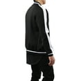 thumbnail image 6 of Ma Croix Men's Casual Stretch Slim Fit Track Bomber Jacket, 6 of 7
