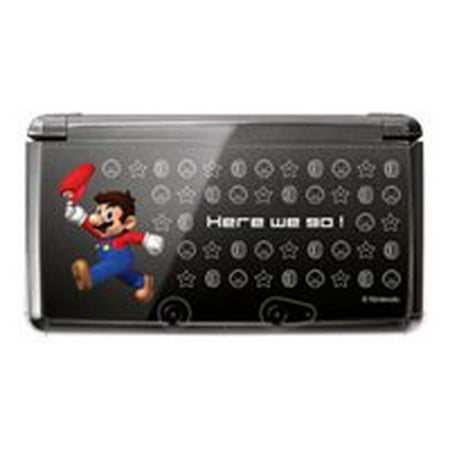 HORI Protector Super Mario Version - Hard case for game console - polycarbonate - black - for Nintendo 3DS