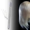 thumbnail image 3 of de agujas de para el cabello, herramientas de plumas para extensiones de cabello, de aluminio de doble extremo, agujas de 3, 3 of 7