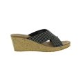 thumbnail image 2 of Skechers Womens Call Beverlee-Delighted Slip On Open Toe Wedge Sandals, 2 of 3