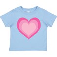 thumbnail image 3 of Inktastic Pink Valentine Heart Girls Toddler T-Shirt, 3 of 5