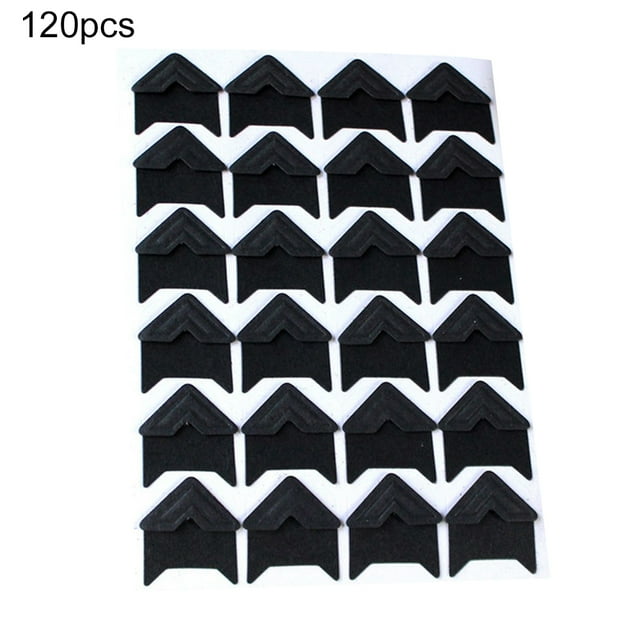 Trayknick 120 Pcs Autocollants de Coin pour Cadre Photo, Décoration d'Album de Scrapbooking