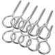 thumbnail image 5 of Tornillos de ojos de acero de acero inoxidable de 10 piezas ganchos para el ojo de tornillo pesado tornillos de metal tornillos, 5 of 6