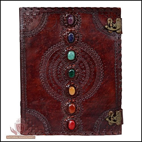 New Handmade Beautiful Dragon Embossed Book Of Shadows Poetry Notebook 7*5 