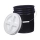 thumbnail image 2 of Cubo de 20 litros con tapa hermética, contenedor de almacenamiento de alimentos para uso doméstico, taller, pesca y camping., 2 of 9