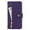 Purple, variant on ELEHOLD Luxury Wallet Case for iPhone 14 Plus 6.7" Card Slots Zipper Purse Stand Function with Crossbody Strap Wrist Strap PU Leather Shockproof Case,Lightpurple