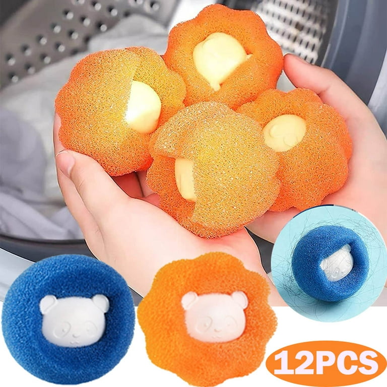 Washing Machine Hair Catcher Pet Hair Remover Anti-winding Lint Catcher  Balls Washing Machine Reusable Hair Remover Cleaning Dryer Ball For Laundry