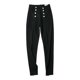 thumbnail image 3 of WILLBEST Jeans Mujer Pantalones Vaqueros Elásticos de Cintura Alta para Mujer, Ajustados, Con Doble Botón Frontal, Informales, Cómodos para Uso Diario Extra Chica, 3 of 4