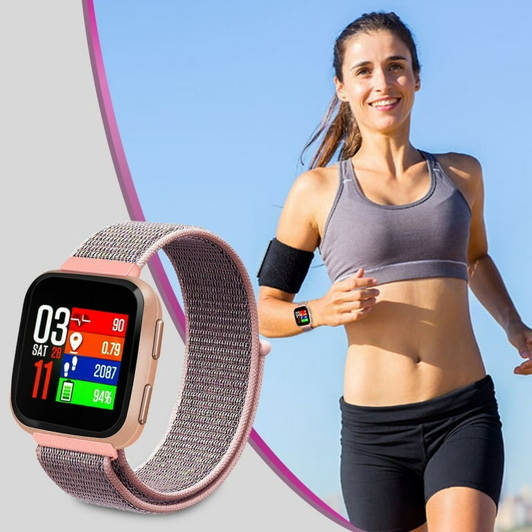 Fitbit versa online woven band replacement