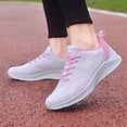 thumbnail image 2 of Sopiago Women Running Sneakers Women's Wide Toe Box Road Running Shoes Wide Athletic Tennis Sneakers with Rubber Outsole Pink,40, 2 of 6