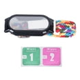 thumbnail image 2 of 3 In 1 Stretch Nylon Braided Watch Strap,Watch Strap Protector Film Case Protective Film Case For Mi Band 7,4 Colors, 2 of 8
