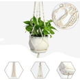 thumbnail image 5 of Colgador de plantas bohemias Macaron Flower Pot Hanger Craft 2pack,11 Feliz Sencillez, 5 of 5