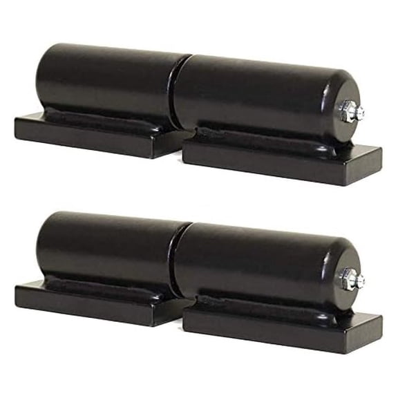 7 Inch Weld On Hinges - Heavy Duty Ball Bearing Hinges 900lbs Capacity Per Pair - Plate Hinges with Grease Zerk Fitting - Industrial Strength Trailer Door Hinges