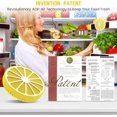 thumbnail image 3 of Refrigerator Deodorizer for Kitchen & Small Spaces, 2 Years Fresh Odor Eliminator for Fridge with AOP-KF Solid Alkali Tech, Lemon Design & Adjustable Clip Design (2.7"/50g), 3 of 4