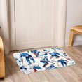 thumbnail image 6 of Ice Hockey Soft Polyester Non-Slip Machine Washable Floor Carpet Door Mat Office Rugs, 6 of 6