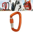 thumbnail image 3 of Clips de Mosquetón de escalada Zulema Hardware Naranja, 3 of 8