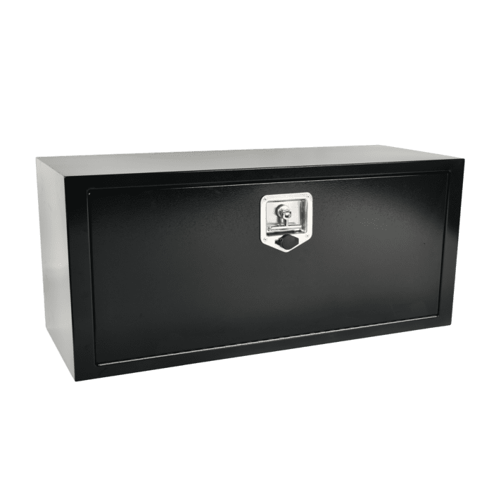 36"x14"x16" Steel Truck Bed Tool Box Underbody Trailer Storage w/ Lock