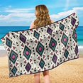 thumbnail image 7 of FOR U DESIGNS American Tribal Aztec Print Car Seat Towel Covers Portable Washable Car Towel Seat Cover with Seat Absorption Athletic Outdoor Sport Running Towel, 7 of 7