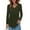 Army Green, variant on Women's Plus Casual Easter Shirts Going Out Tops for Women Lace Body Suit Women V Neck Tunic Tops Long Sleeve Blouse Ladies T Shirt Top Under Shirts for Women Long Sleeve