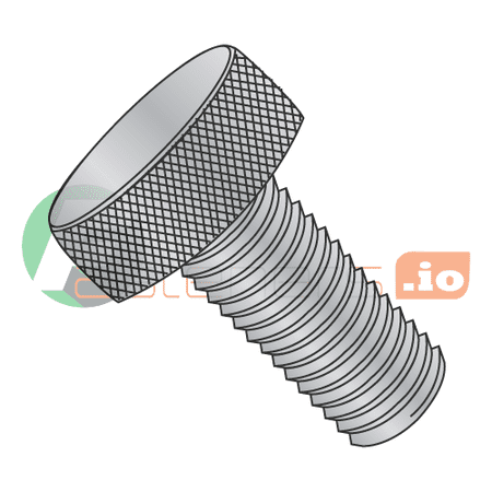 

8-32 x 1/2 Knurled Thumb Screws / Aluminum (Quantity: 100 pcs)