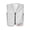 Silver, variant on Salzmann Children's High Visibility Safety Vest - 5 Colors - Ages 1-13 - Made with 3M Reflective Material