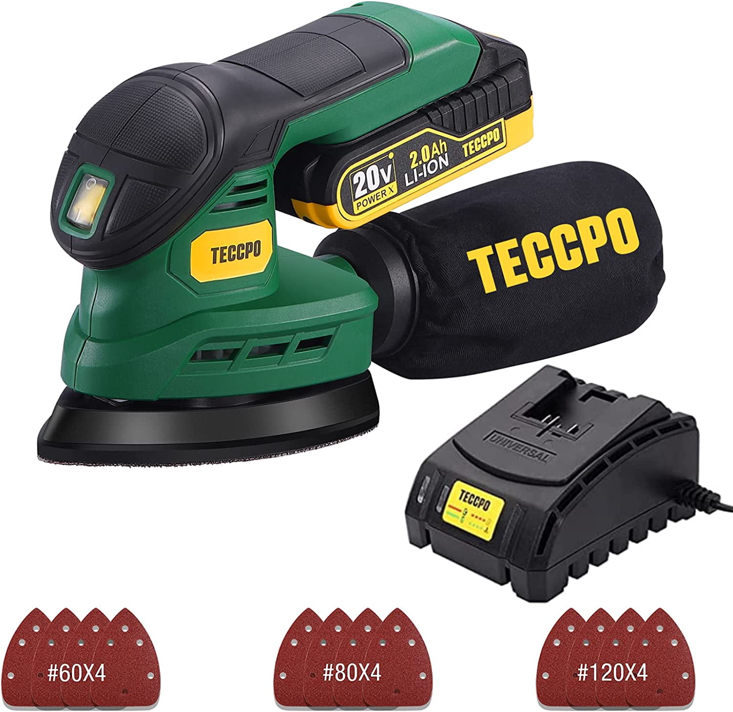 Cordless Sander Battery And Charger