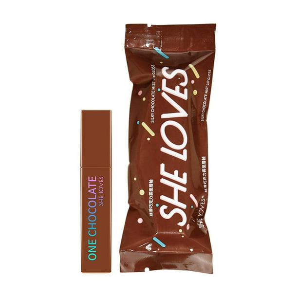 Lápiz labial Yanqina Chocolate Matte Lip Glaze Waterproof