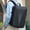 Black, variant on Oxford Cloth Business Backpack, Black Blue Gray, 17.71x11.02x1.18in, Anti-Theft with Laptop Compartment, Waterproof for Travel Office