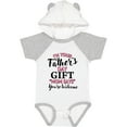 thumbnail image 3 of Inktastic Im Your Fathers Day Mom Says Youre Welcome in Pink Boys or Girls Baby Bodysuit, 3 of 5