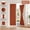 Burnt Orange, variant on Dance Classroom Door Curtain - Blackout Thermal Insulated Privacy Window Curtain with Adjustable Tieback, 25x40 inch, Grey, Single Panel