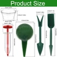 thumbnail image 2 of Austok 16Pcs Mini Sowing Seed Dispenser Sower Manual Handheld Seed Spreader with 2 Transplanting Tools Lightweight Small Seed Planter Reusable Mini Hand Seed Spreader for Garden Grass Carrot, 2 of 11
