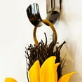 thumbnail image 4 of Haute Decor 32" Fall Sunflower Swag with Pinecones, Berries, and Pumpkins, 4 of 5