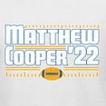 thumbnail image 5 of Wild Bobby Los Angeles Football Matthew Cooper 22 Sports Men Graphic T-Shirt, White, 4X-Large, 5 of 5
