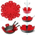 thumbnail image 2 of Pan and Pot Protectors, Larger & Thicker Pan Protectors with Stars,Pot Protectors for Stacking and Protecting Your Cookware,Set of 12 and 4 Different Sizes, 2 of 8