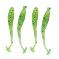 thumbnail image 3 of Señuelos blandos de pesca, 50 piezas de 5 cm de plástico blando, cebos de pesca de diseño elevado, 3 of 12