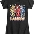 thumbnail image 3 of Rainbow High - Winter Snowflakes - Toddler And Youth Girls Fitted Short Sleeve Graphic T-Shirt, 3 of 5