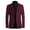 Burgundy, variant on Men's Blazer Suit Jacket Long Sleeve Pocket Blazer Jacket Blazer Winter Fall Wool Business Casual Spring Fashion Grey Medium