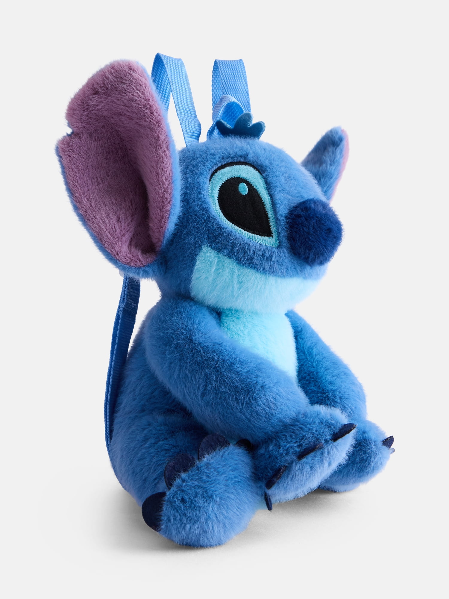 Disney Stitch Unisex Kids Plush Backpack, Blue