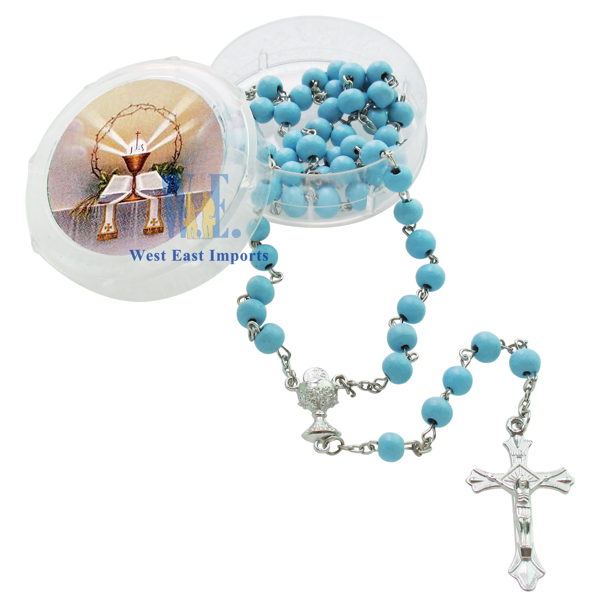 Baptism Rosary Favors Wedding Pearl Rosary Recuerdo Bautizo Rosario Quinceanera