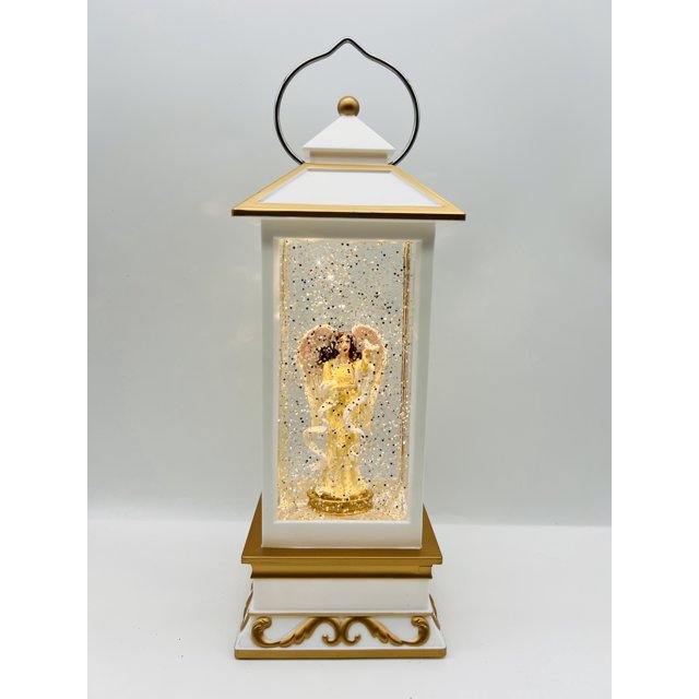 Venta al por mayor, superventas, linternas Led de iluminación navideña, linterna decorativa con forma de globo de nieve para luces navideñas, decoración del hogar