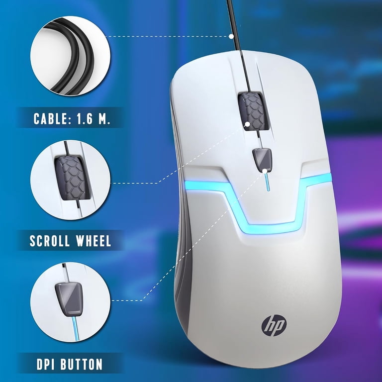 Programmable Mouse ONIKUMA Wired Gaming Mouse - RGB Backlit, 7 ...