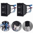 thumbnail image 6 of Fule Momentary Switch Polarity Reverse 6 Pin 3 Position ON Off ON Power Rocker Switch, 6 of 9