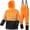 Orange, variant on Rain Suits for Men Women Waterproof Rain Gear Jacket with Bib Pants Foul Weather Gear for Fishing Sailing (Orange, 3XL)