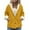 F01-Yellow, variant on FYDUU Winter Coats For Women Heavyweight Hooded Outwear Thicken Fleece Lined Parka Jacket Warm Casual Windproof Jackets Coats Fashion Clothes