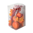 thumbnail image 2 of SUNSIOM Thanksgiving Artificial Pumpkins Set DIY Fake Pumpkins Maple Leaves Berries Fall Tables Decorations for Home Office, 2 of 6