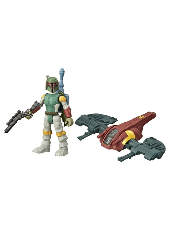 Star Wars Mission Fleet Boba Fett Capture in the Clouds, Figure and Vehicle