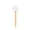 S2, variant on Danish Dough Whisk with Wooden Handle, Non-slip Grip for Kitchen Baking 9.64 Inch