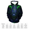 thumbnail image 7 of LAOLIUSN Men's Novel Dragon Hoodie 3D Print Graphic Hoodies Casual Cool Sweatshirt Pullover Size S–4XL, 7 of 7