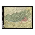 thumbnail image 6 of 1990 Great Smoky Mountains Trail Map Poster - Smoky Mountains Map - Appalachian Trail Poster - North Carolina Poster - Tennessee Poster - Smoky Mountains Poster, 6 of 8